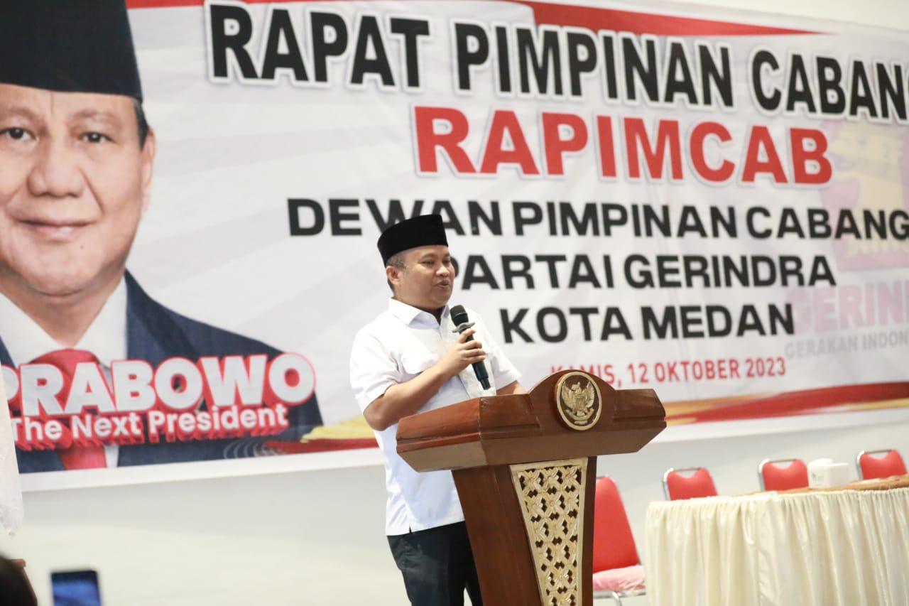 Gerindra Siapkan Nama Kader Diusung di Pilgub Sumut, Gus Irawan dan Jubir Prabowo Masuk