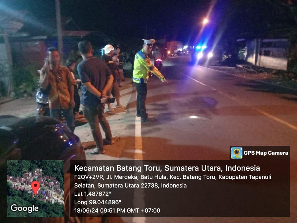 Insiden Nahas di Batangtoru, Gadis 17 Tahun Tewas Usai Jatuh dari Sepeda Motor dan Terlindas Truk