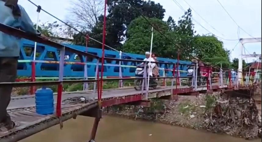 Jembatan Kota Bangun Rampung Diperbaiki, Mobilitas Warga Medan Deli Kembali Normal