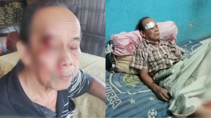 Viral Seorang Pria Paruh Baya Dipukuli karena Dianggap Halangi Jalan saat Mompa Ban