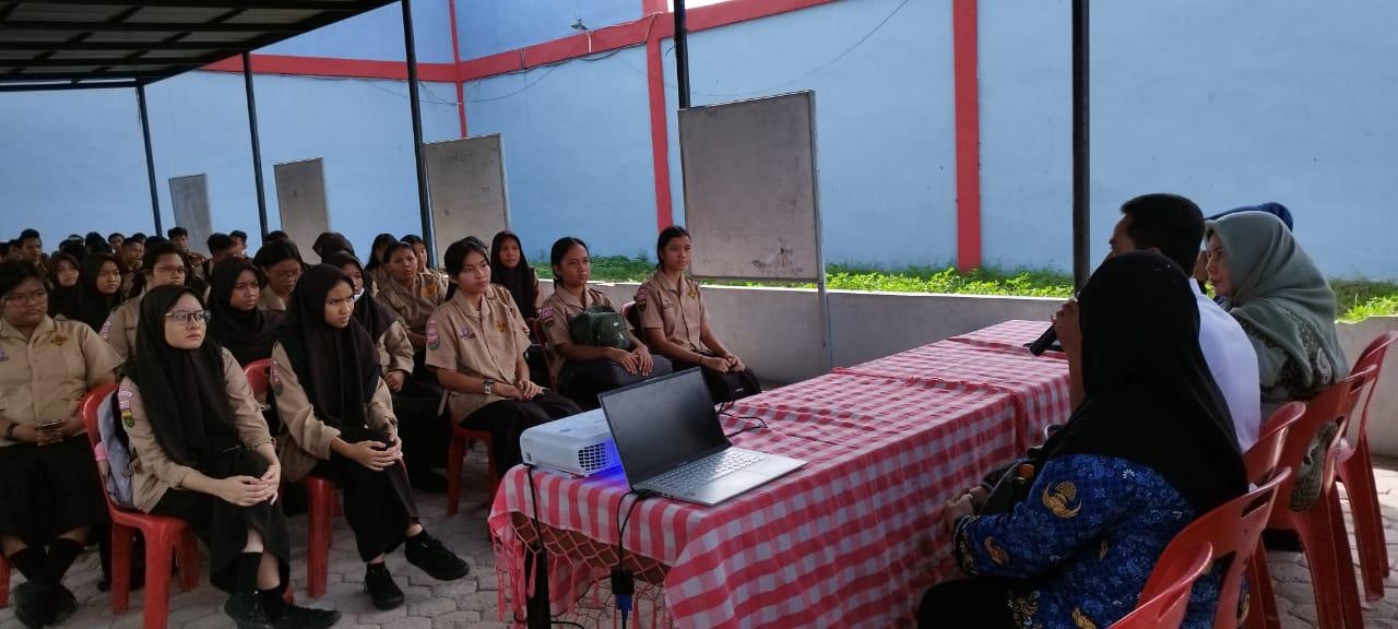 LPKA Medan Berkolaborasi dengan SMAN 1 Medan, Gelar Sosialisasi Kekerasan Seksual Pada Anak