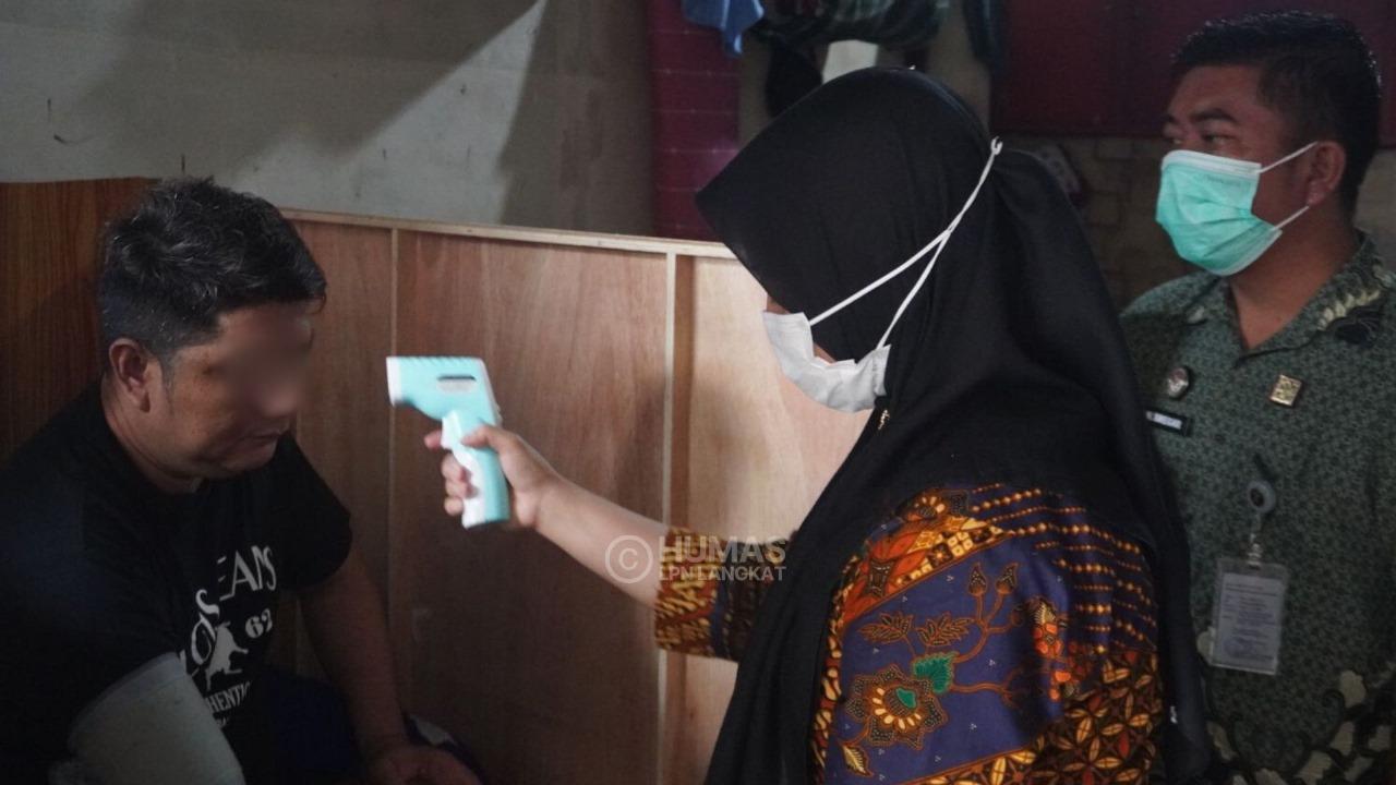 Tingkatkan Layanan Kesehatan, Lapas Narkotika Langkat Cek Kesehatan WBP di Blok Hunian