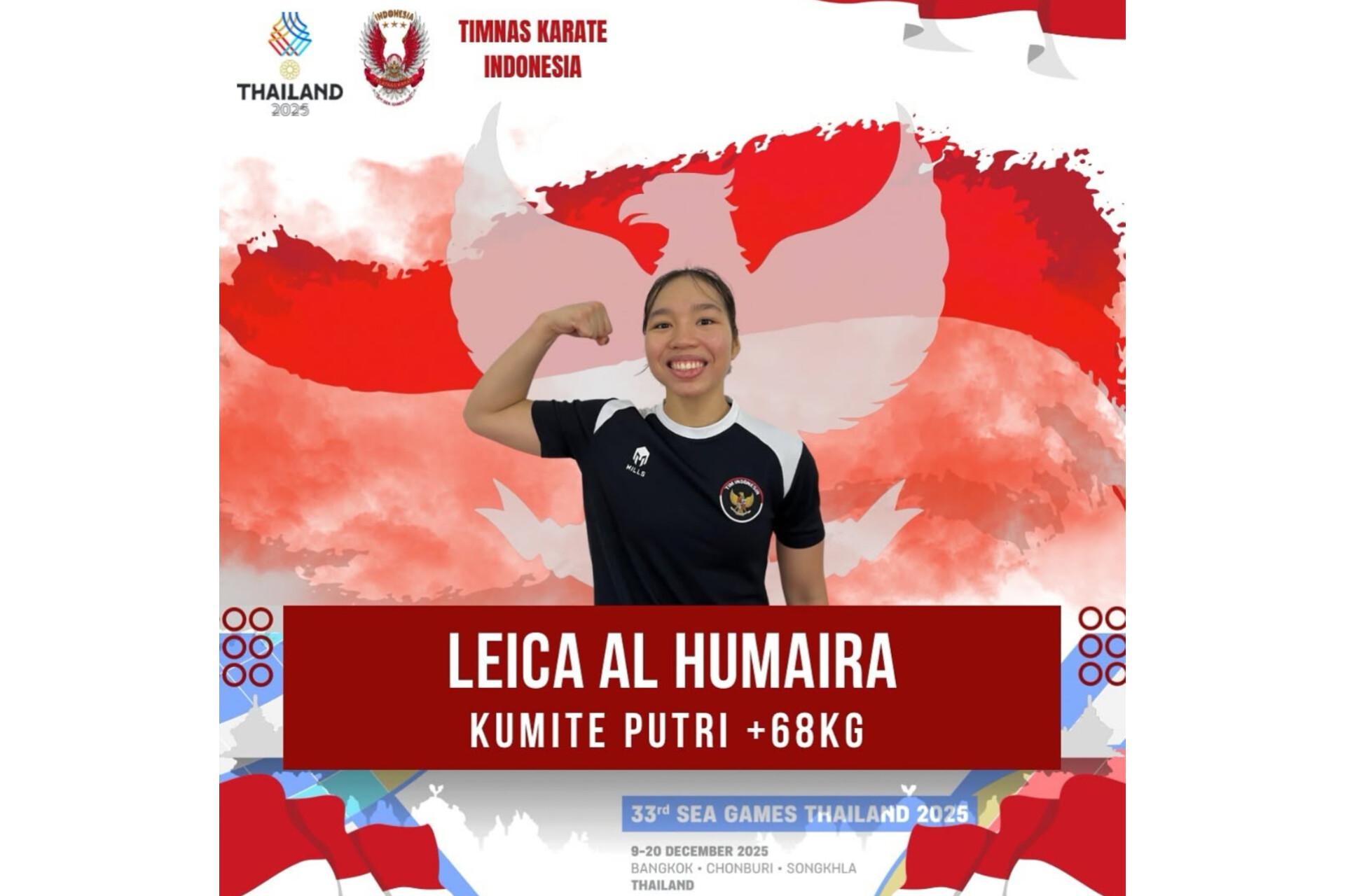 Tiga Karateka Sumut Perkuat Tim Indonesia di SEA Games 2025 Thailand