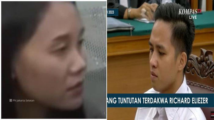 Nasib Lingling, Pacar Bharada E yang Setia, Hanya Diam dan Menangis di Ruang Sidang, Batal Nikah?