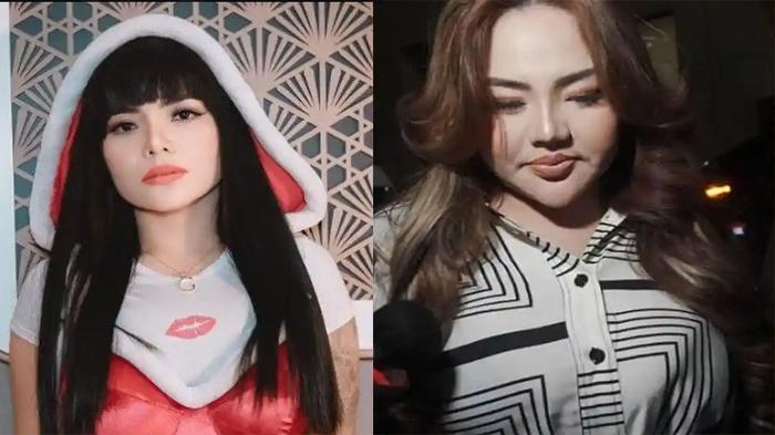 Lisa Mariana Ambil Uang Saweran Dinar Candy, Sibuk Kumpulkan Duit yang Berserakan: Kampret