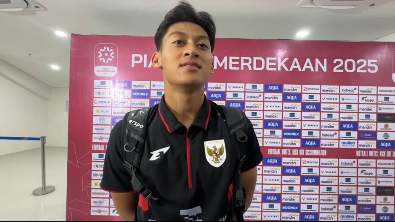 Mierza Firjatullah Buka Suara soal Selebrasi Jatuhnya yang Viral, Lupa Ada Parit di Stadion