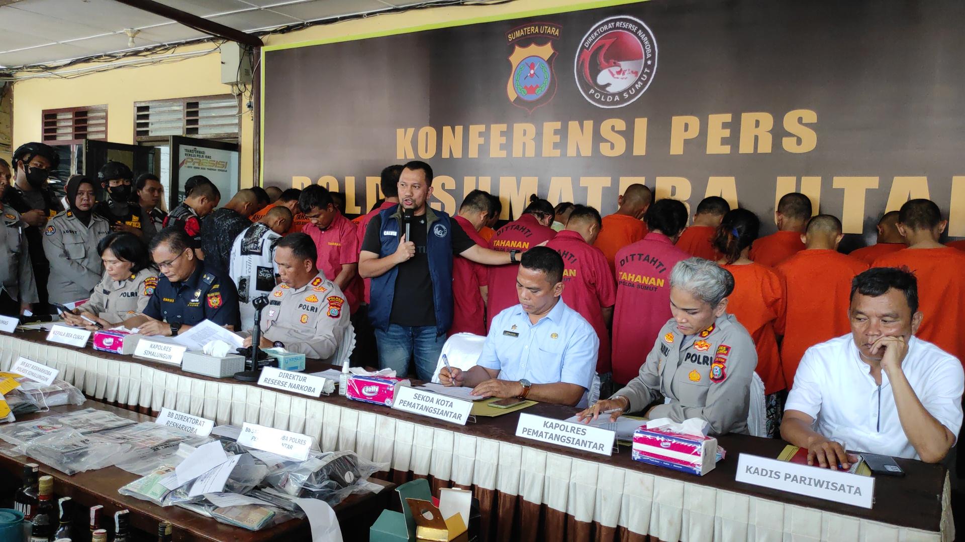 Dirnarkoba Polda Sumut Rekomendasikan Tempat Hiburan Malam Terlibat Narkoba di Sumut Ditutup