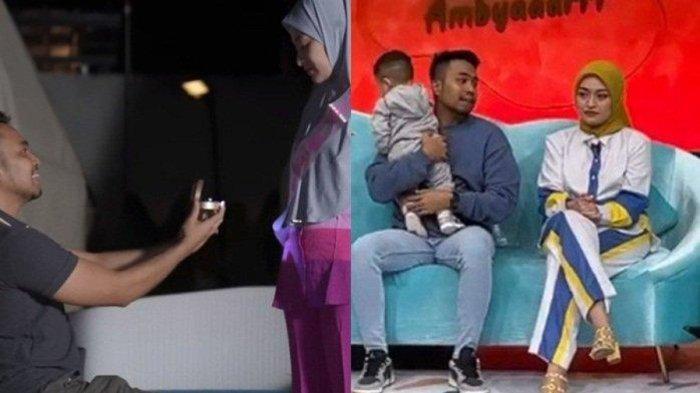 Momen Nathalie Holscher Dilamar Sang Kekasih sambil Berlutut