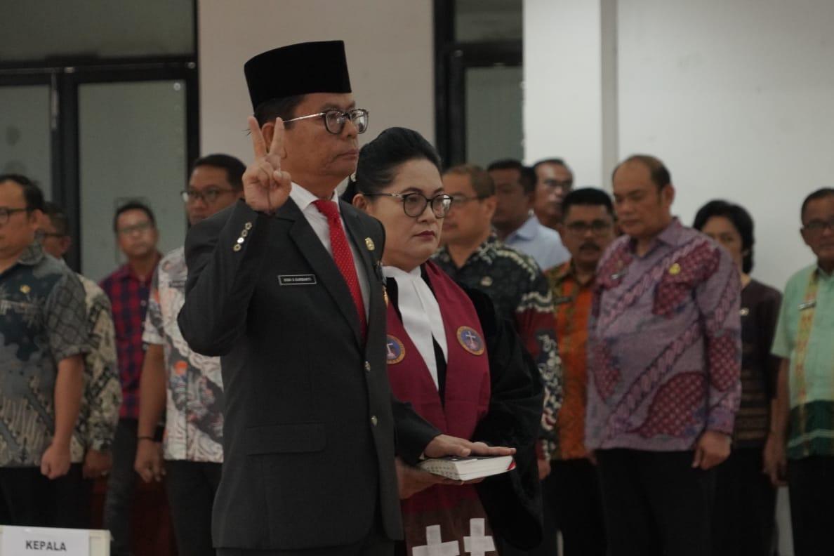Beberapa Bulan Jabat Plh, Eddi Surianta Surbakti Resmi Dilantik Jadi Sekda Kabupaten Karo - Tribun-medan.com