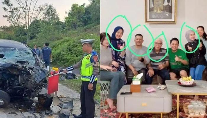 Nahas Satu Keluarga Tewas Hantam Truk Saat Pulang Liburan, 3 Meninggal dan 1 Luka Berat - Tribun-medan.com