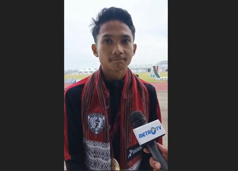 Yad Hapizudin Sumbang Emas Pertama untuk Indonesia di 17th SEA U18–U20 Athletics Championship 2025