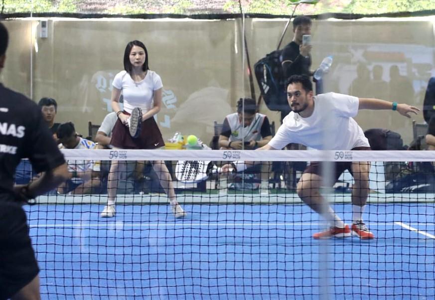Untuk Korban Banjir, AMA Indonesia Medan Gelar Padel Tournament Charity