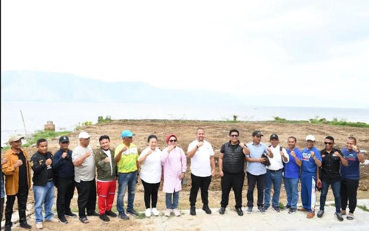 Jelang PON Aceh-Sumut XXI 2024, Samosir Benahi Venue Voli Pasir