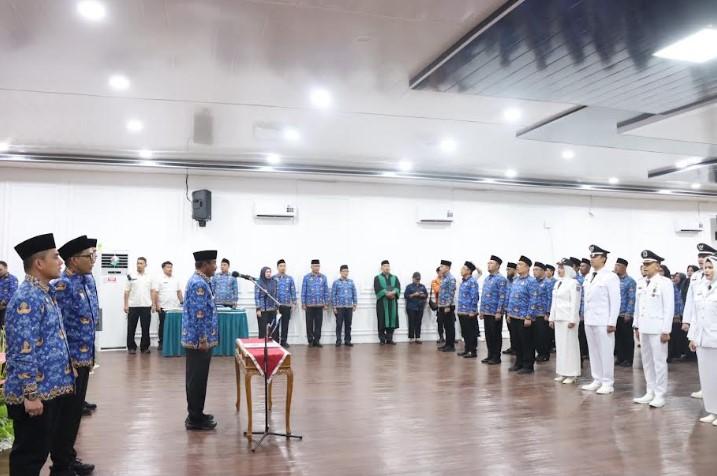 Daftar Lengkap Puluhan Pejabat Eselon II hingga IV yang Dilantik Wali Kota Binjai - Tribun-medan.com