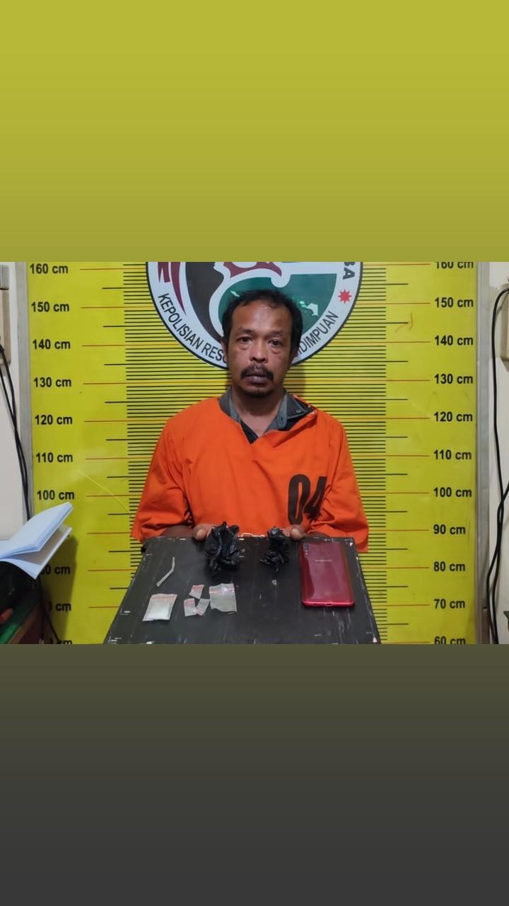 Respons Cepat Call Center 110, Polsek Hutaimbaru Tangkap Pengedar Sabu di Kampung Salak