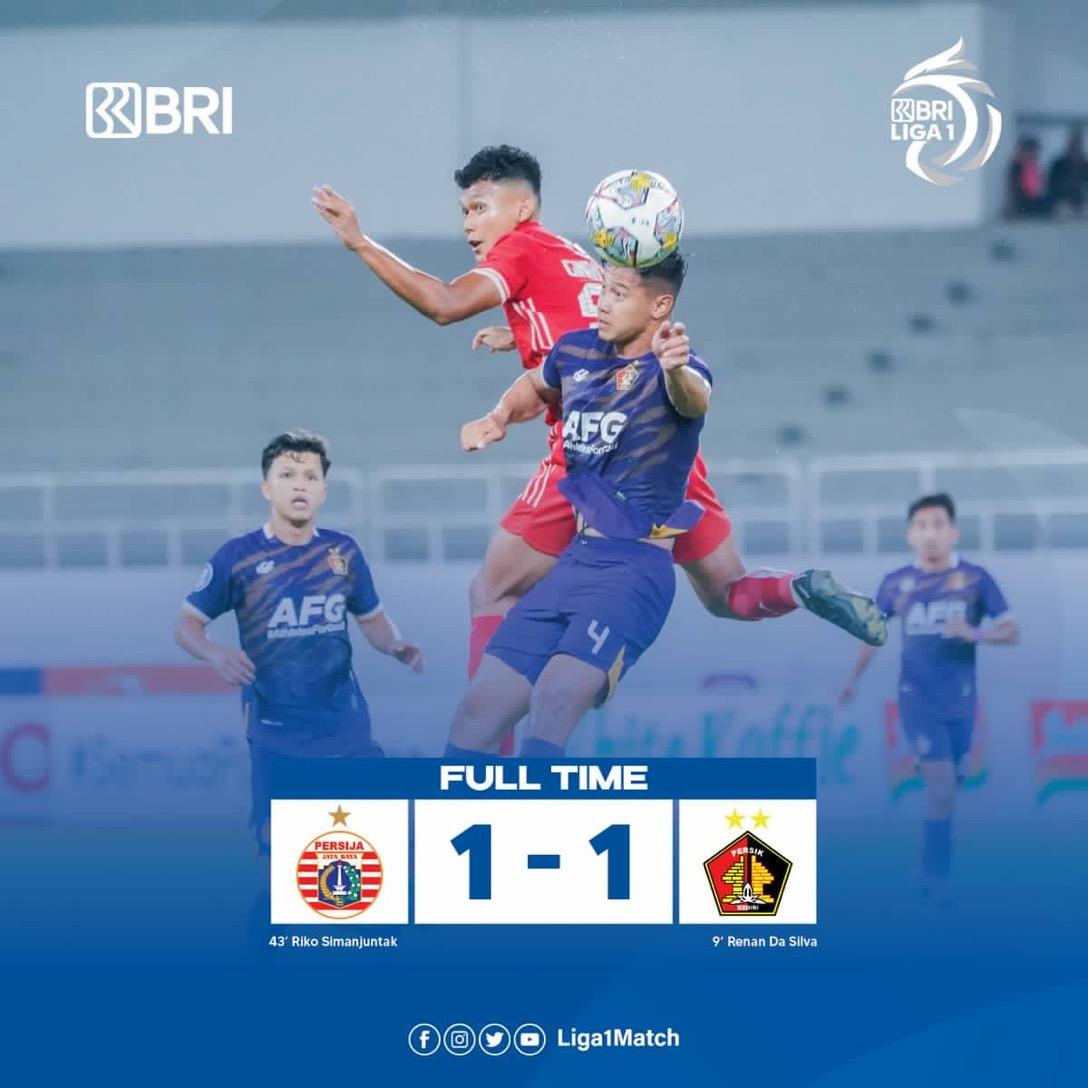 NONTON Live Streaming Bhayangkara FC vs Persik Kediri Liga 1, Macan Putih Masih Juru Kunci Klasemen