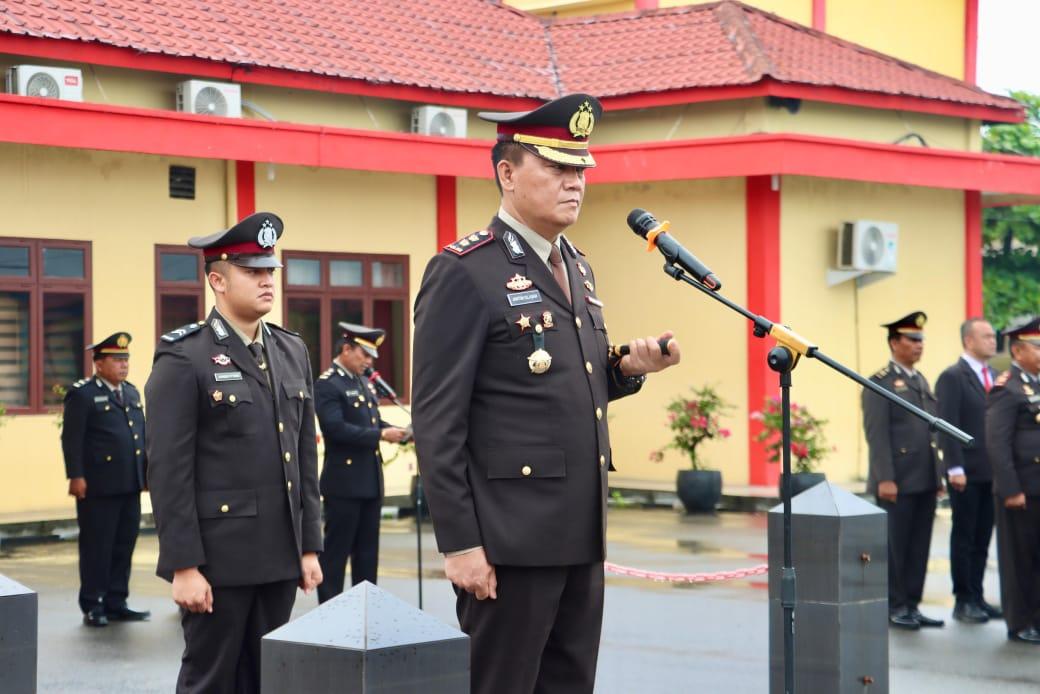Polres Pelabuhan Belawan Gelar Upacara Peringatan Hari Kesaktian Pancasila, Ini Pesan Kapolres
