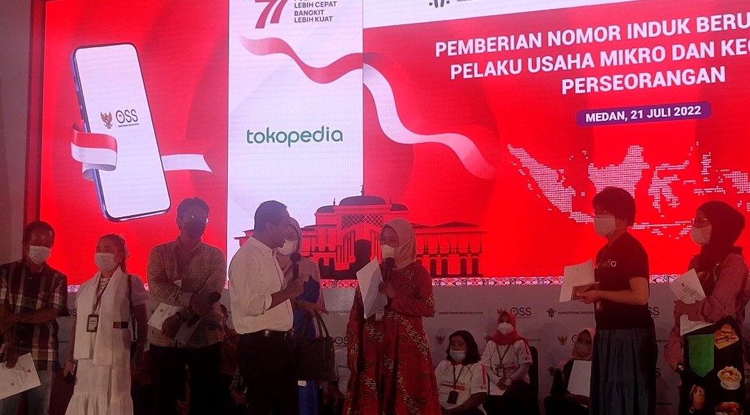 Sumut Masuk Peringkat Tertinggi di Pulau Sumatera yang UMKM nya Punya NIB