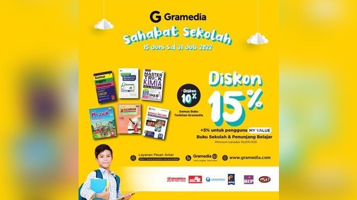 Gramedia Hadirkan Promo Spesial Untuk Belanja Buku Sekolah dan Penunjang Belajar, Catat Tanggalnya