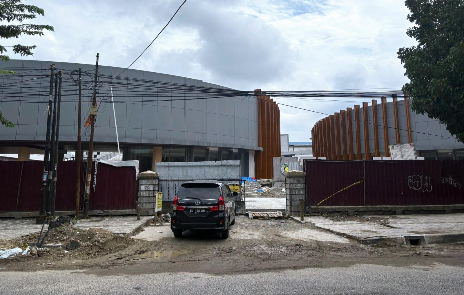 Proyek Gedung UMKM Square USU Tak Kunjung Tuntas, Melvi Bungkam