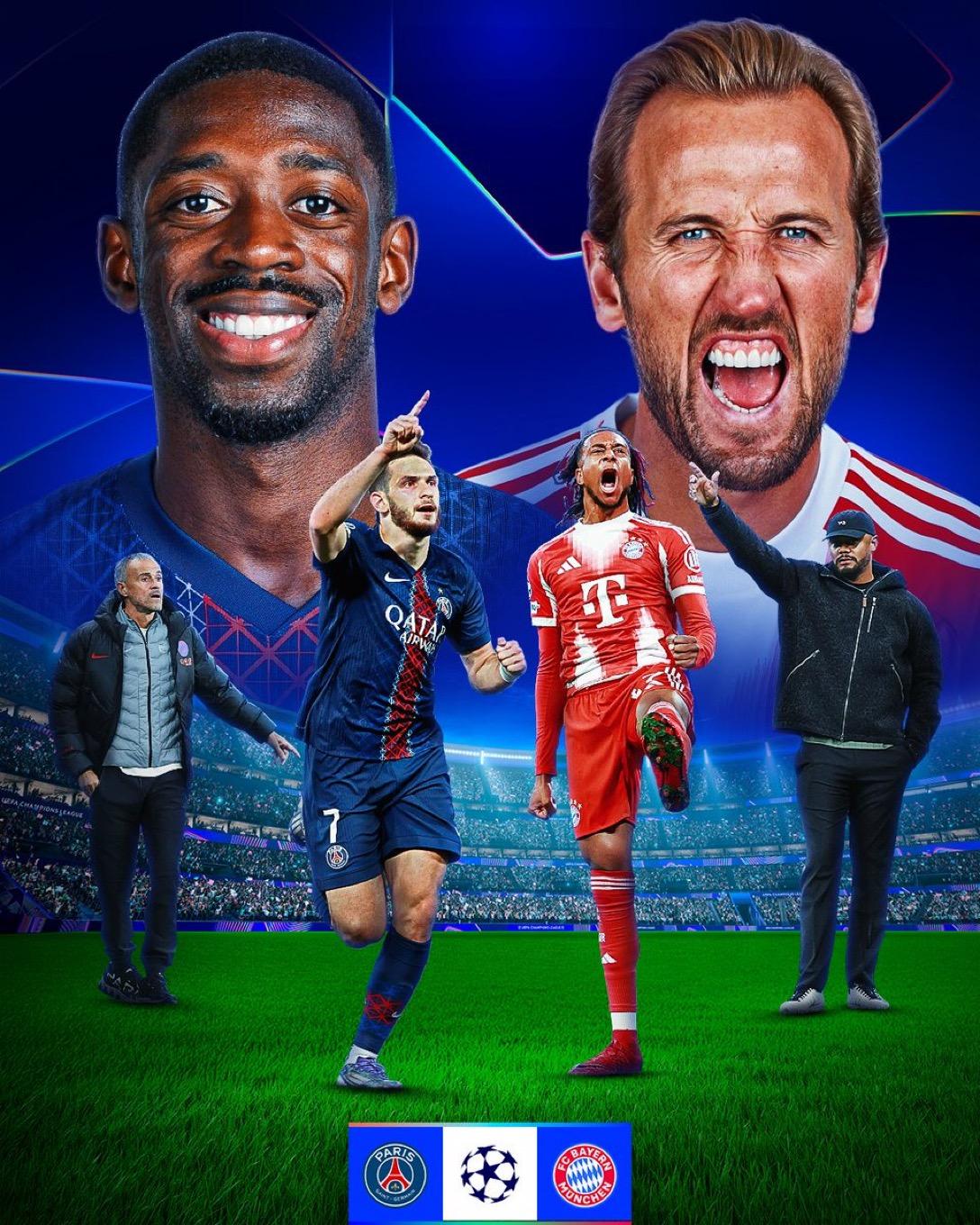 LIVE SCORE Hasil PSG Vs Bayern Munchen, Pantau Hasil Cepat Semifinal Liga Champions di Sini