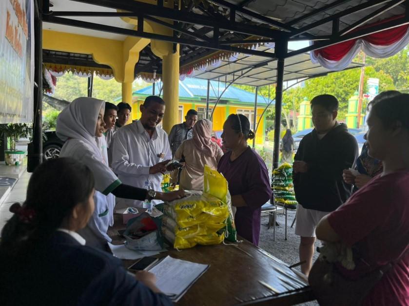 Pemko Medan Gelar Gerakan Pangan Murah di Medan Petisah, Warga Senang Bisa Beli Beras