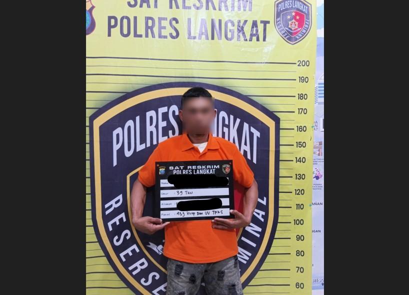 Curi Handphone dan Cabuli Anak di Bawah Umur, Pria di Langkat Ditangkap - Tribun-medan.com