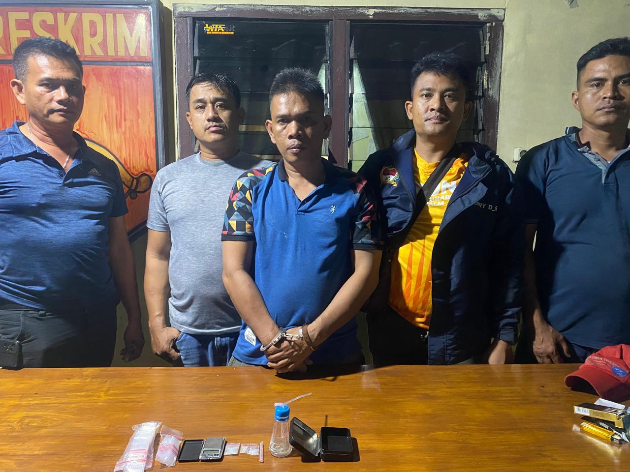 Mencurigakan, Gudang di Simalungun Ternyata Sarang Narkoba, Polsek Bosar Maligas Amankan Tersangka