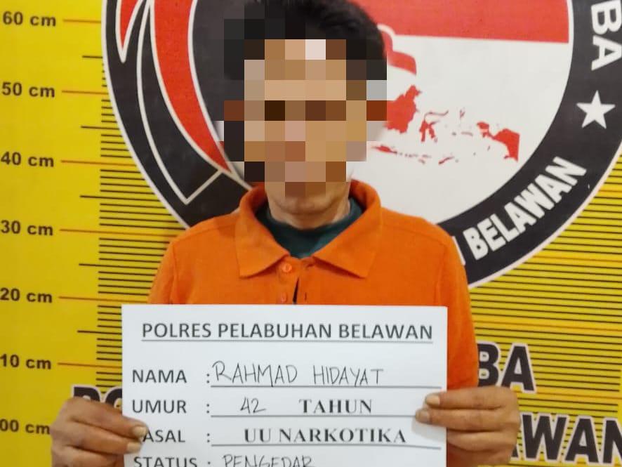 Sat Narkoba Polres Pelabuhan Belawan Tangkap Pengedar dan Pengguna Sabu di Desa Lama