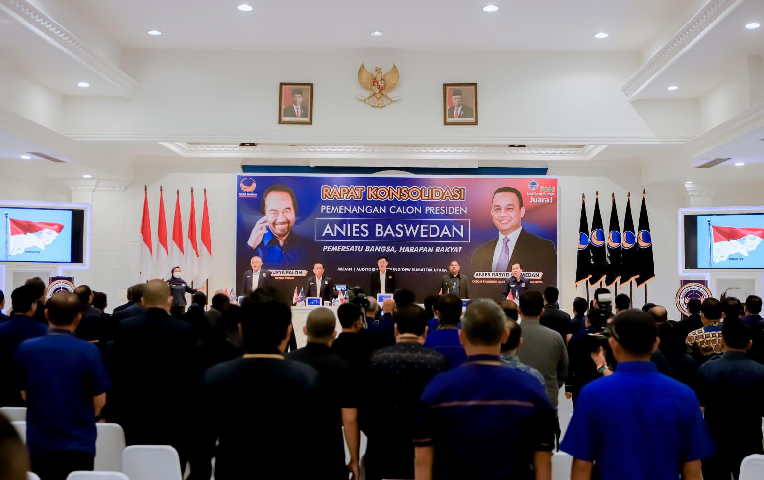 Diagendakan Bakal Datang ke Medan Pekan Depan, Puluhan Ribu Relawan Siap Sambut Anies Baswedan