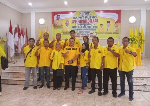 Daftar 6 Nama yang Diusulkan DPD Golkar Kota Binjai dalam Pleno Calon Ketua DPRD 2024-2029