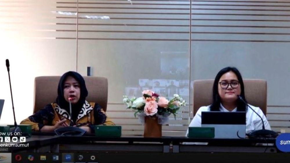 Kanwil Kemenkum Sumut Ikuti Penutupan Rekonsiliasi Pemutakhiran Data Pegawai Triwulan II Tahun 2026 - Tribun-medan.com