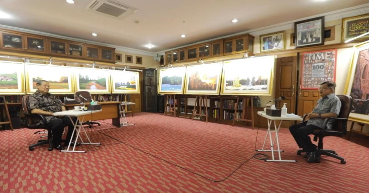 SBY dan Jusuf Kalla Bertemu di Cikeas, Berkaitan dengan Pertemuan AHY ke Nasdem?