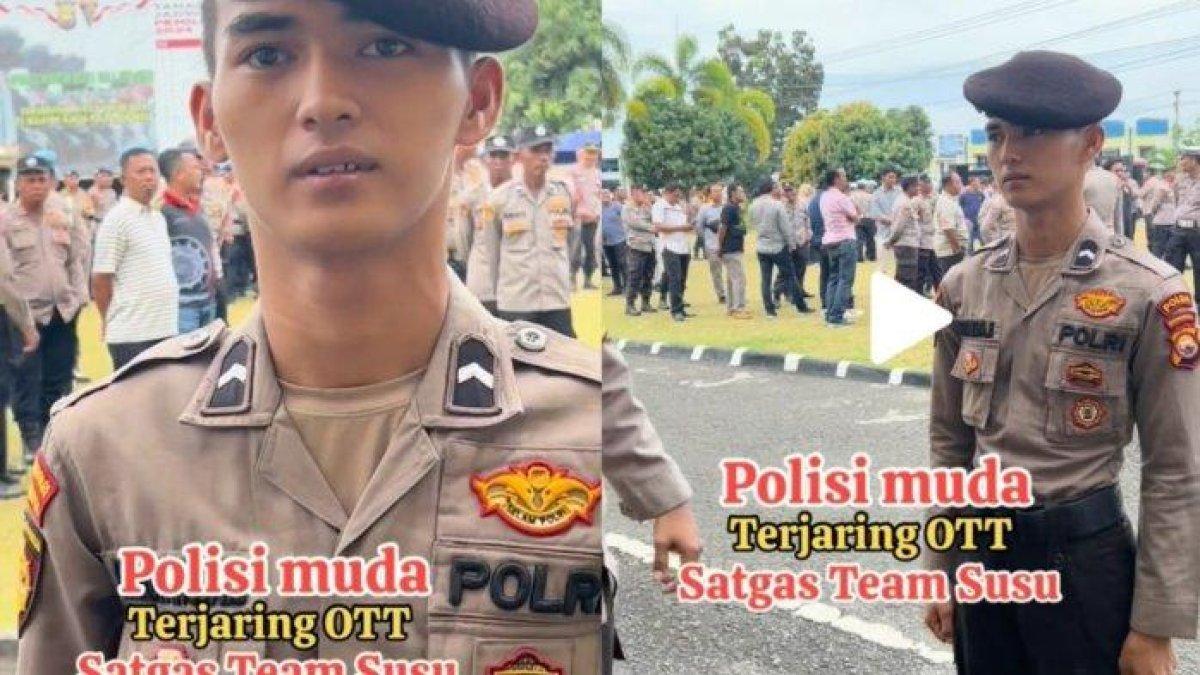 SOSOK Ardiansyah, Polisi Muda Terjaring OTT Gara-gara Badan Kurus, Disuruh Minum Susu Biar Gemuk