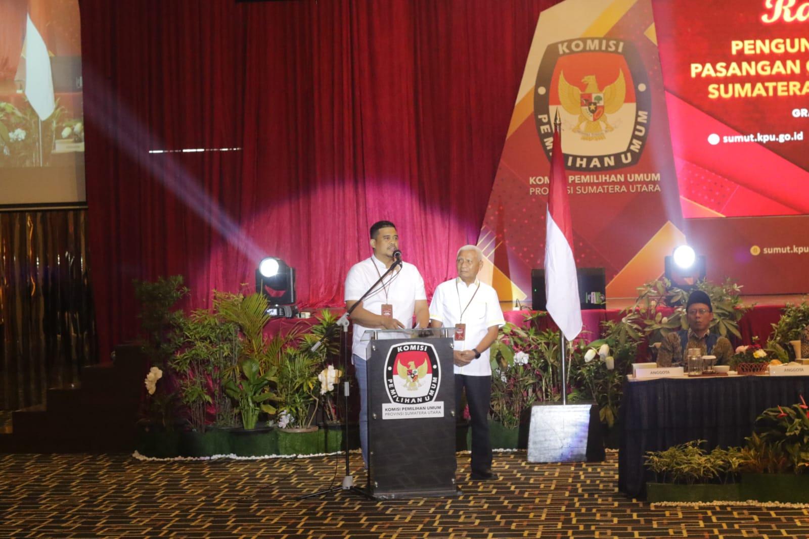 Bobby Nasution Singgung Infrastruktur Sumut Usai dapat Nomor Urut 1