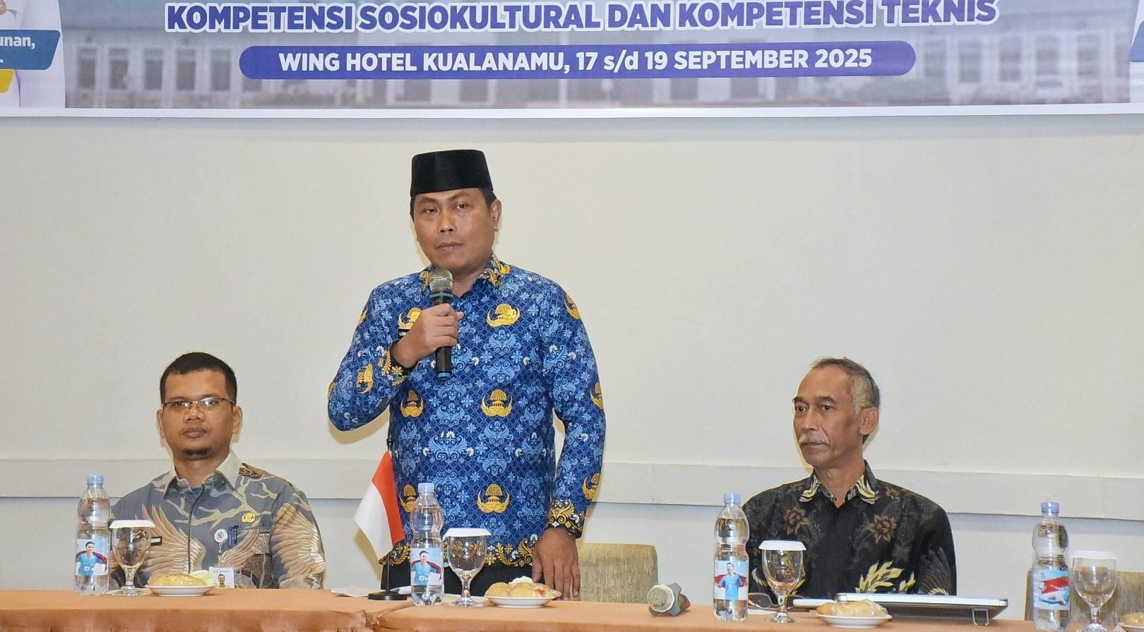 Wabup Deliserdang: Seleksi Jabatan Sekda Dilaksanakan Secara Profesional dan Transparan