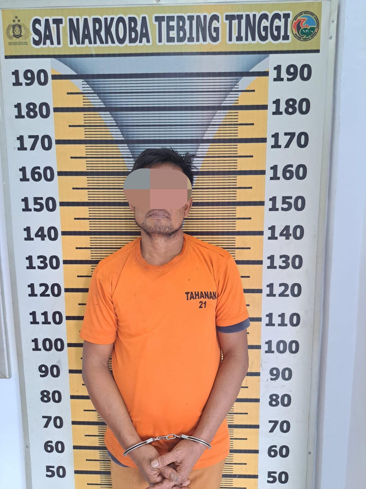 Simpan Sabu Dikandang Ayam, Sat Narkoba Polres Tebing Tinggi Sita 16 Paket Sabu