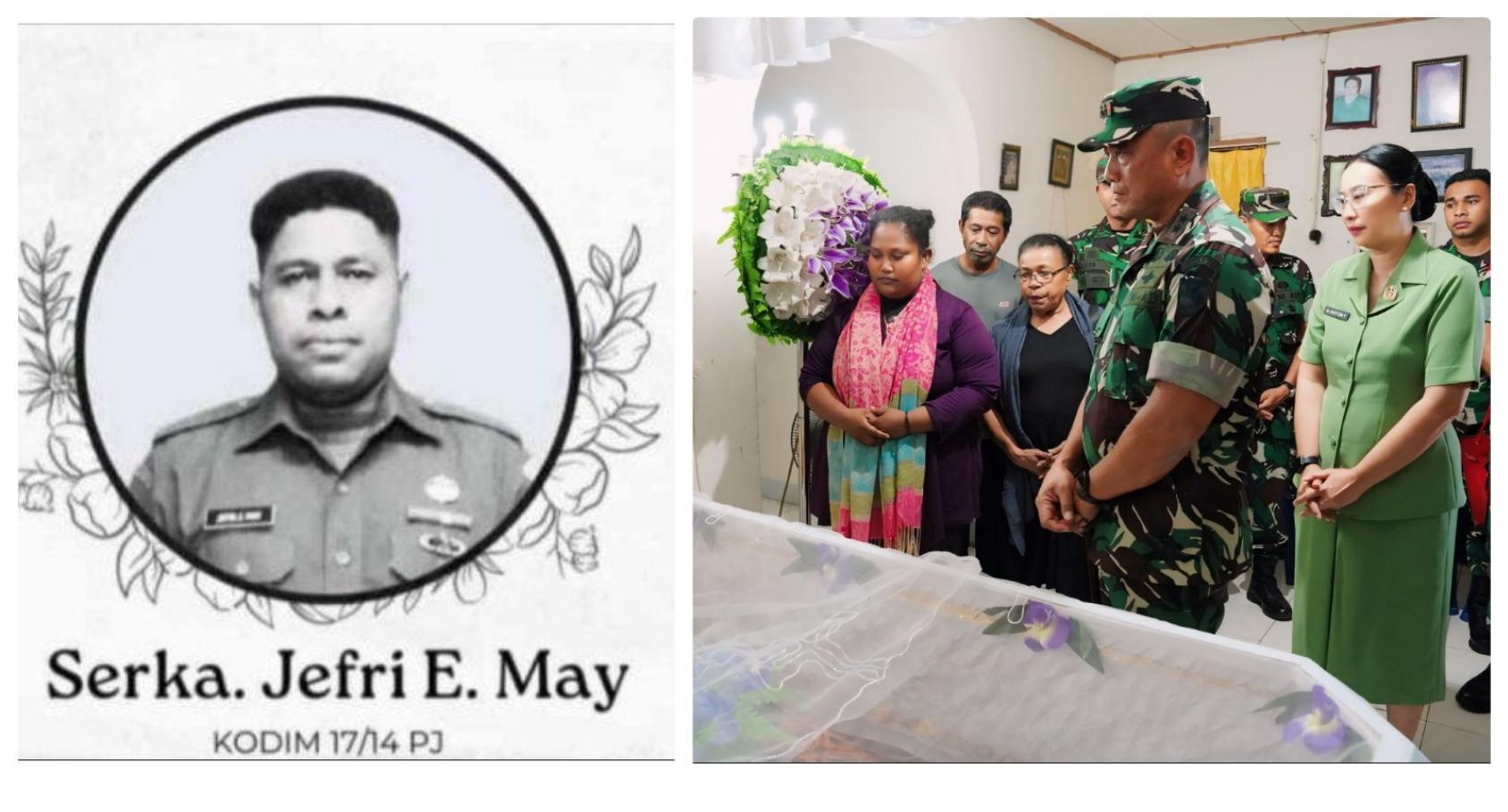 Sosok Serka Jefri Efradus yang Wafat Ditembak OPM di Puncak Jaya Papua, Ini Kronologinya