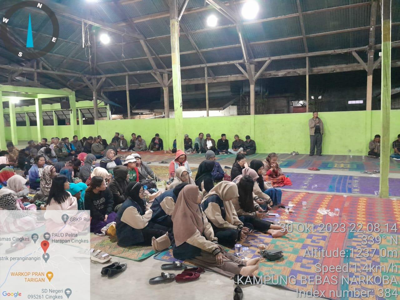 Polsek Dolok Silau Luncurkan Posko Kampung Bebas Narkoba