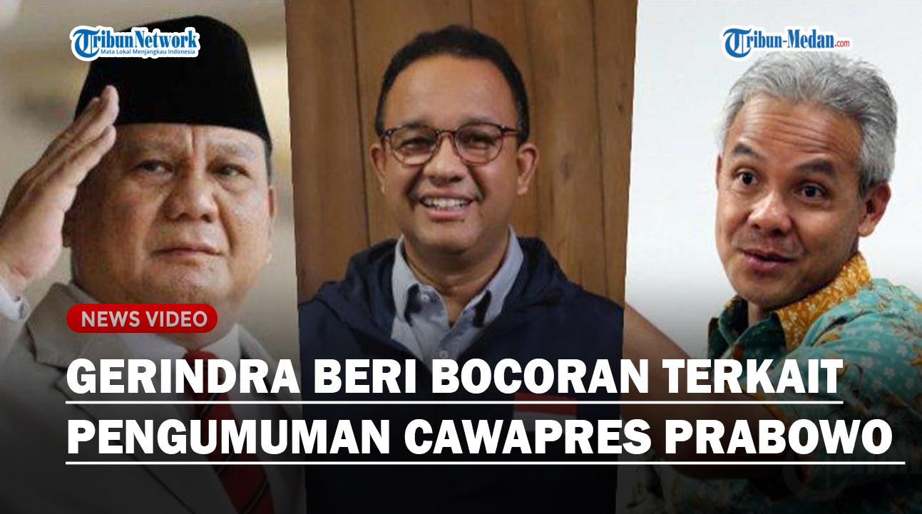 Gerindra Beri Bocoran Terkait Pengumuman Cawapres Prabowo Usai Ganjar Gaet Mahfud dan Anies-Cak Imin