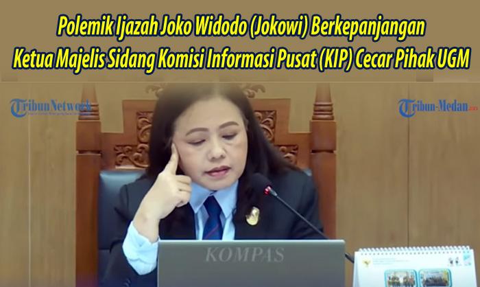 SIDANG Sengketa Dokumen Ijazah Jokowi dan Transparansi Publik: Ketua Majelis Sidang KIP Cecar UGM