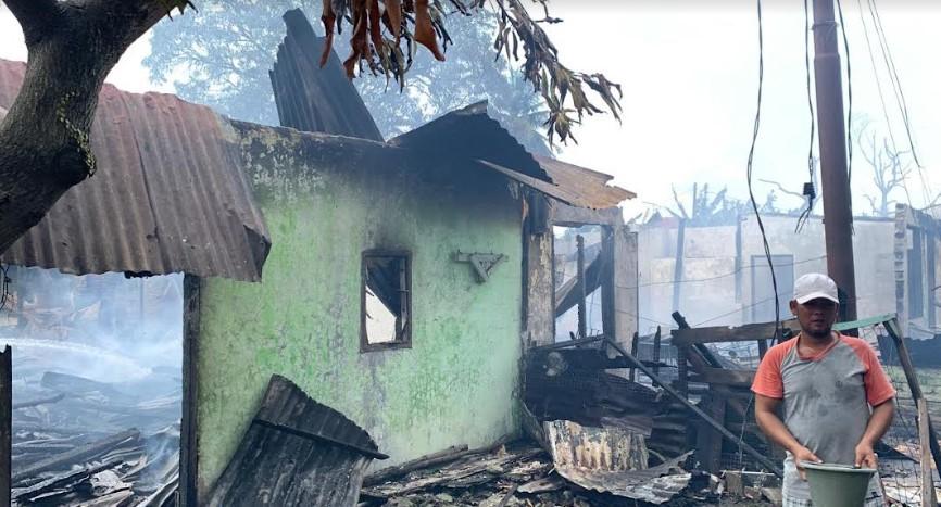 Diduga Korsleting Listrik Penyebab Kebakaran di Asrama Eks Kowilhan TNI AD