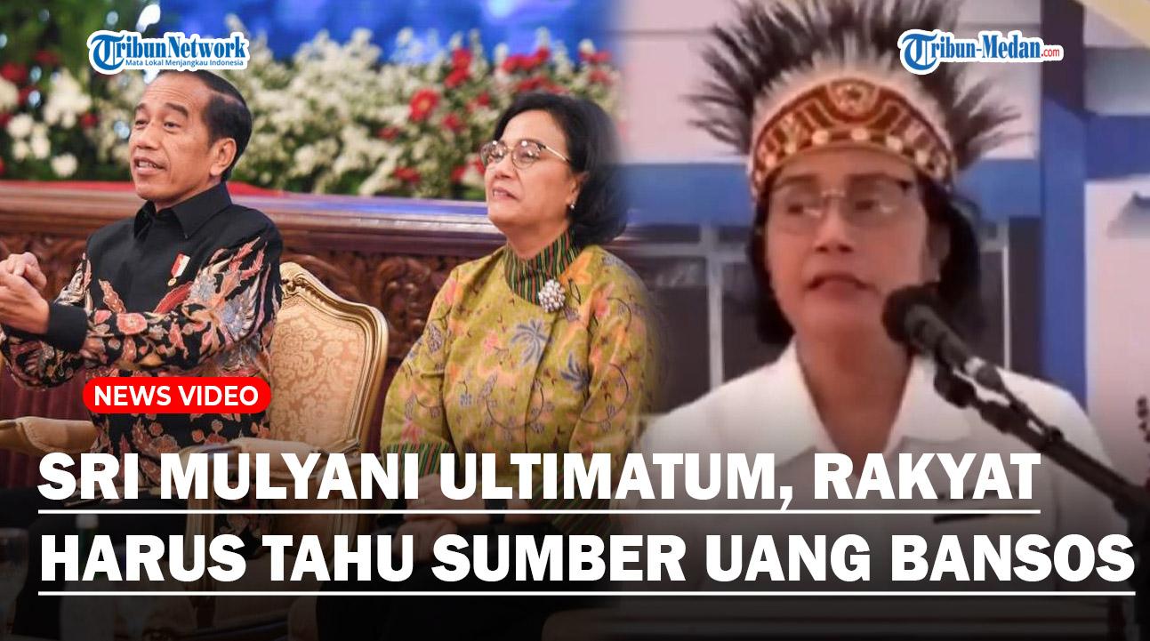 TEGAS! Sri Mulyani Ultimatum Soal Rakyat Harus Tahu Sumber Uang Bansos