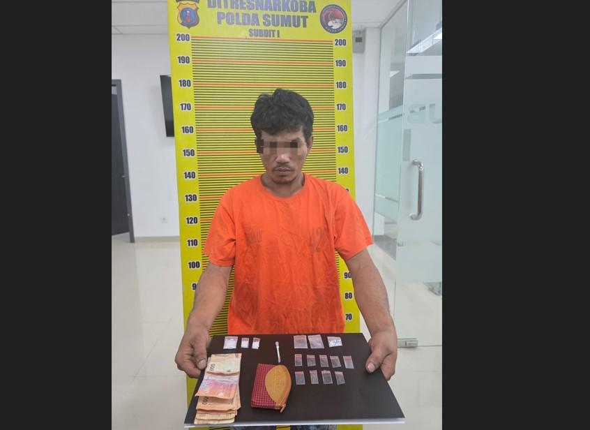MODUS Pria Jual Sabu di Tikungan Amoy, Pura-pura Buka Warung Kecil, Sasar Sopir Truk yang Istirahat - Tribun-medan.com