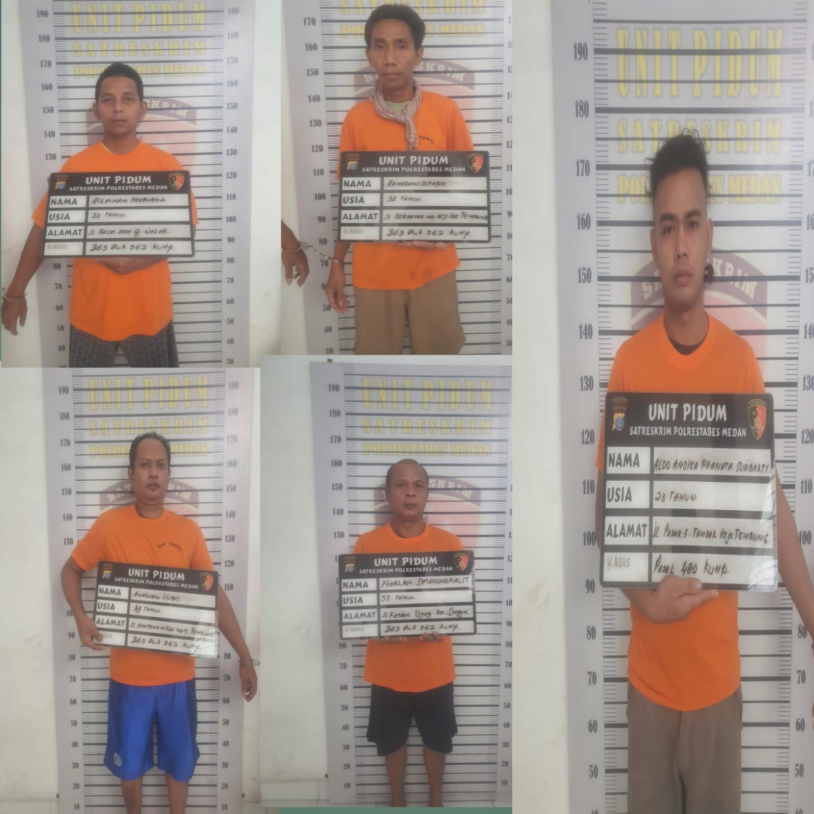 Komplotan Maling Pembobol Gudang Diringkus Polisi, Sudah Beraksi Puluhan Kali, Ini Tampang Pelaku