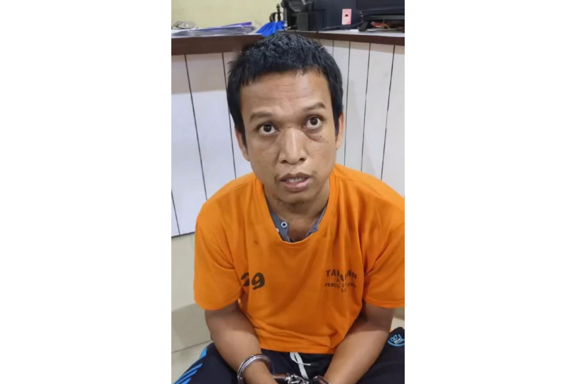 Tikam 3 Bocah Tetangganya, Rudi Sihaloho Ngaku Tidak Nyesal : Karena Nggak Dapat Orang Tuanya Tadi