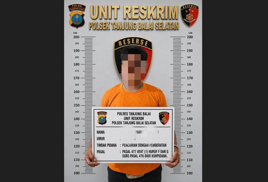 PELAKU Pencurian Kabel 5 KM Penerang Jalan di Tanjungbalai Ditangkap, Kerugian Mencapai Rp 400 Juta - Tribun-medan.com