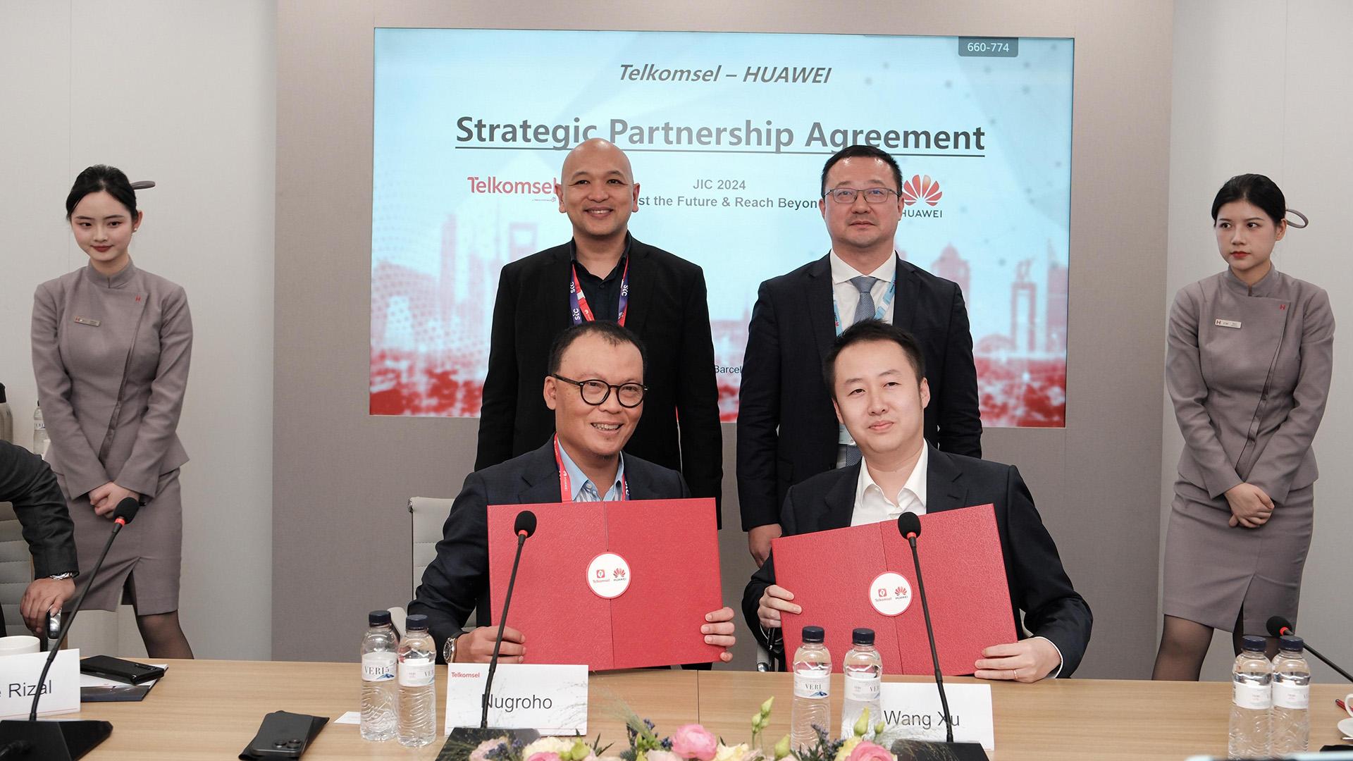 Telkomsel dan Huawei Kerja Sama Home Broadband and 5G Innovation dan Talent Development di MWC 2024 - Telkomsel-x-Huawei_2.jpg
