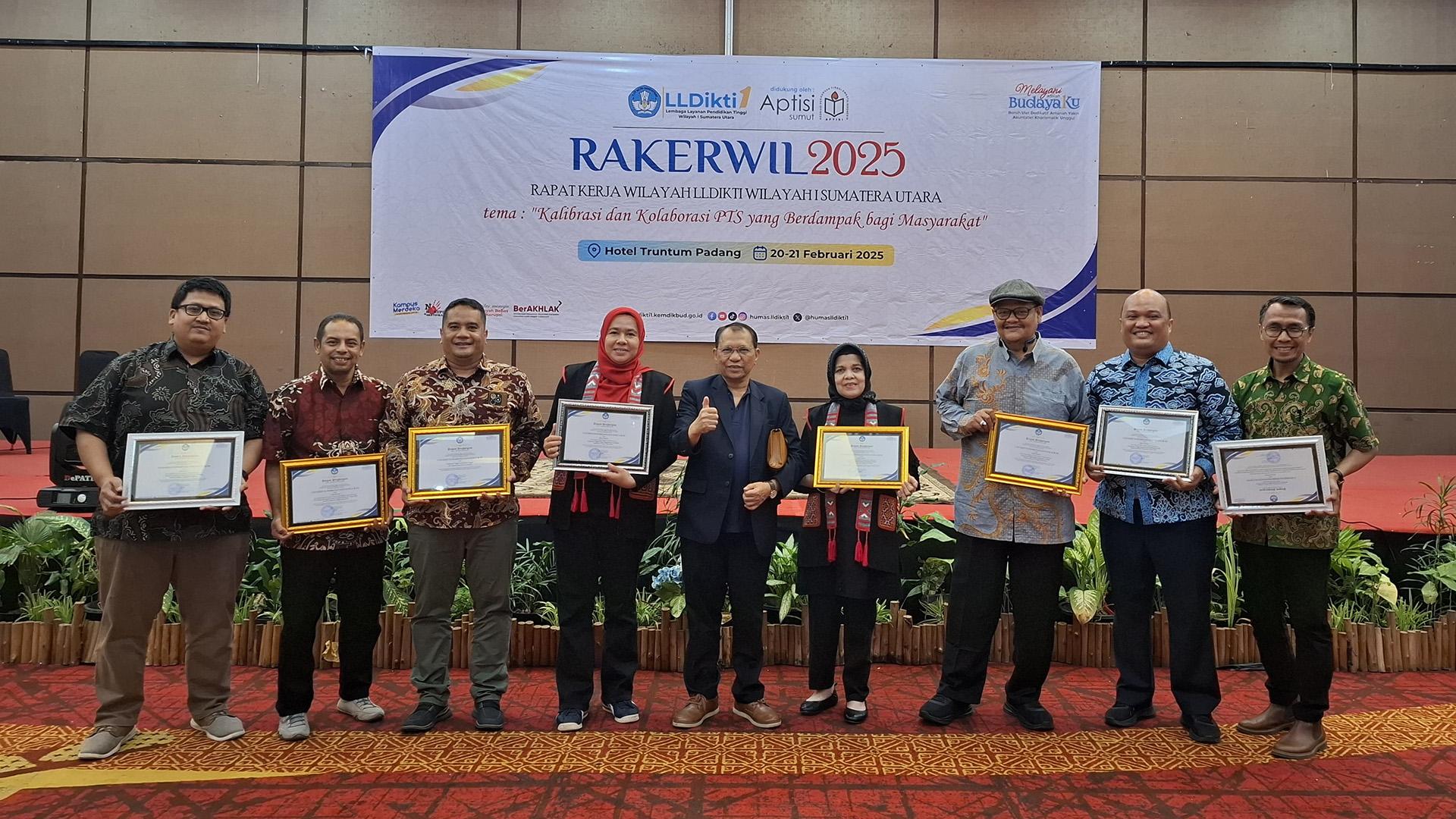 UNPAB Raih Berbagai Penghargaan di Anugerah LLDIKTI Wilayah I Tahun 2025
