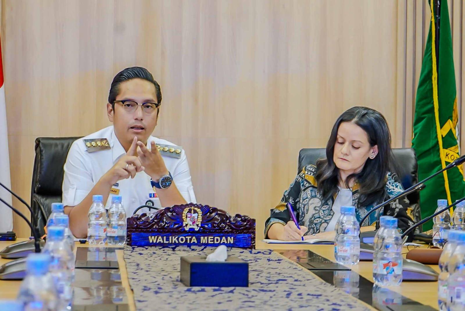 UNDP Lirik Medan, Rico Waas Tawarkan Kerja Sama UMKM hingga Pengembangan Kawasan Heritage
